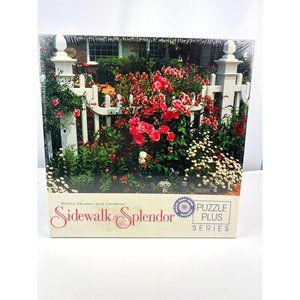 VTG 500 piece Sidewalk Splendor Puzzle Better Homes and Gardens SEALED 18x23 1/2